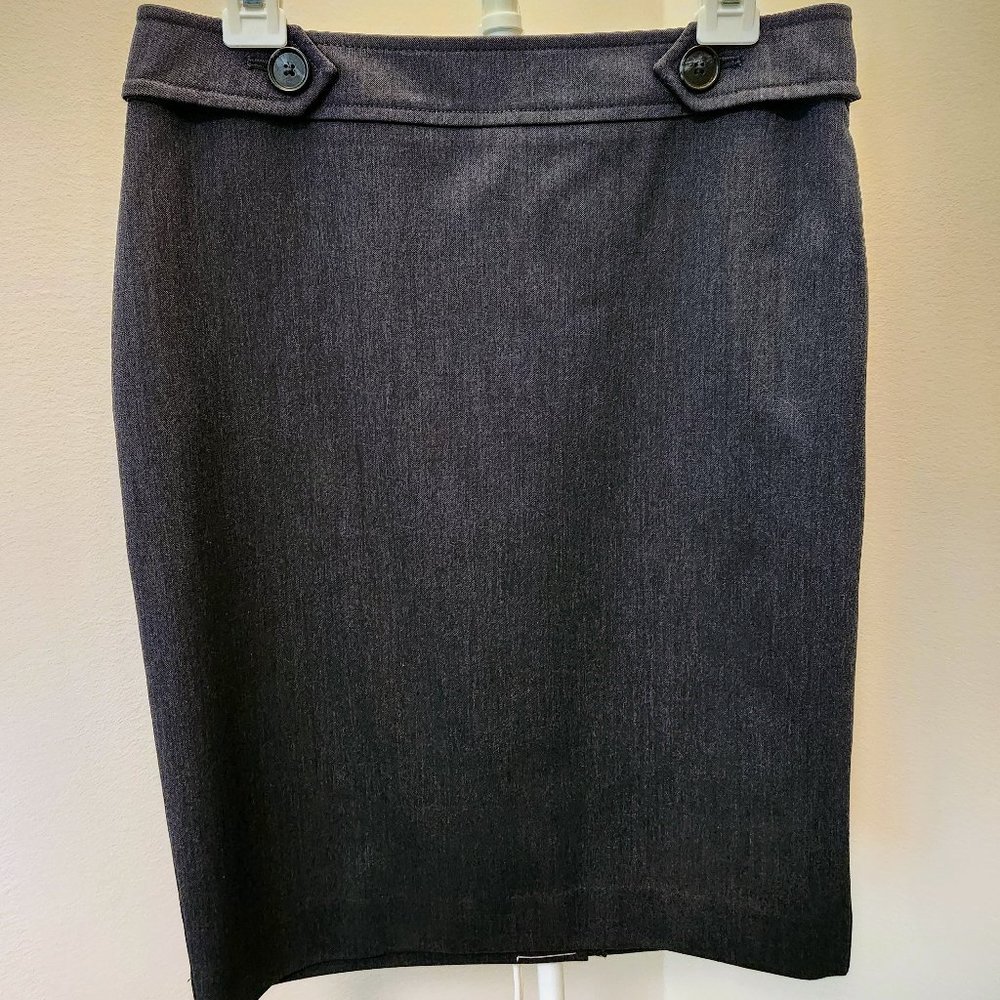 Loft Pencil Skirt Graphite